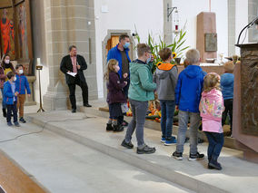 Familiengottesdienst zum Erntedankfest (Foto: Karl-Franz Thiede)